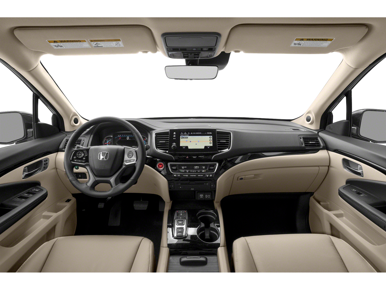 2022 Honda Pilot Touring w/Rear Captain's Chairs