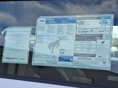 2025 Ford Bronco Base