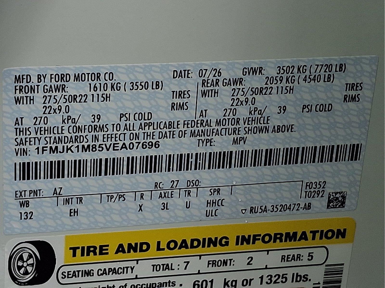 2027 Ford Expedition Max Platinum