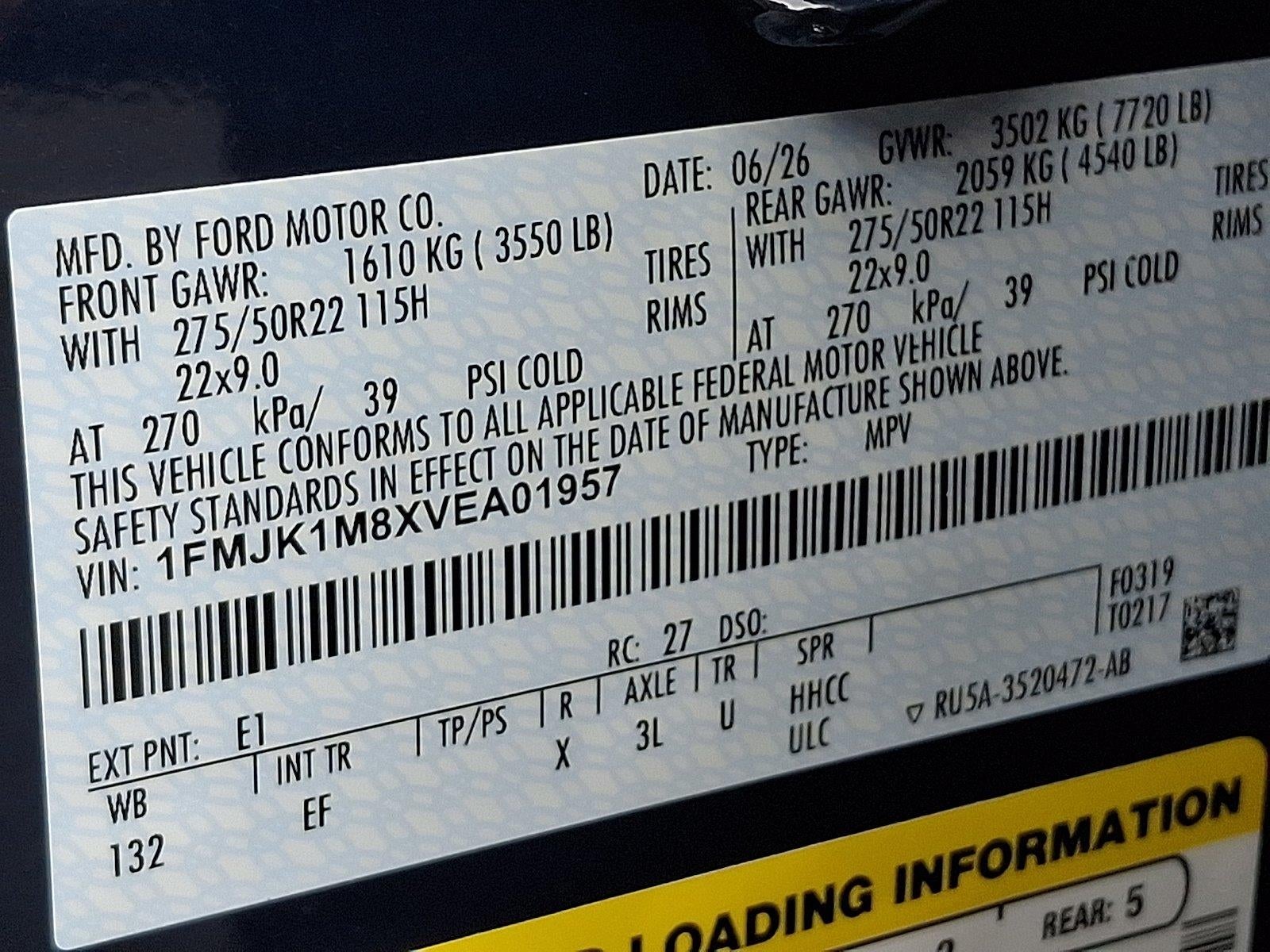 2027 Ford Expedition Max Platinum