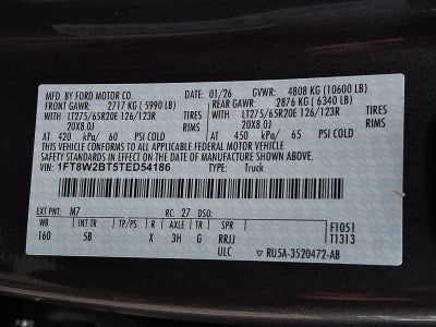 2026 Ford Super Duty F-250 SRW LARIAT