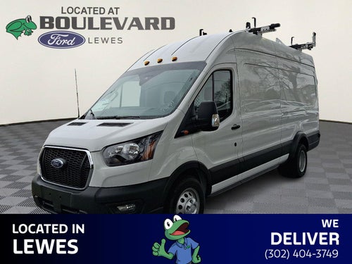 2024 Ford Transit Cargo Van T-350 HD 148" EL Hi Rf 9950 GVWR DRW AWD