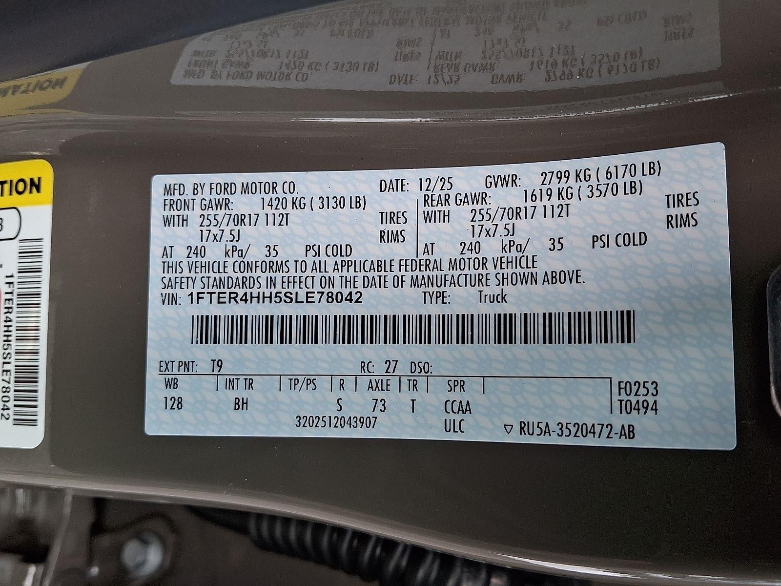 2025 Ford Ranger XLT