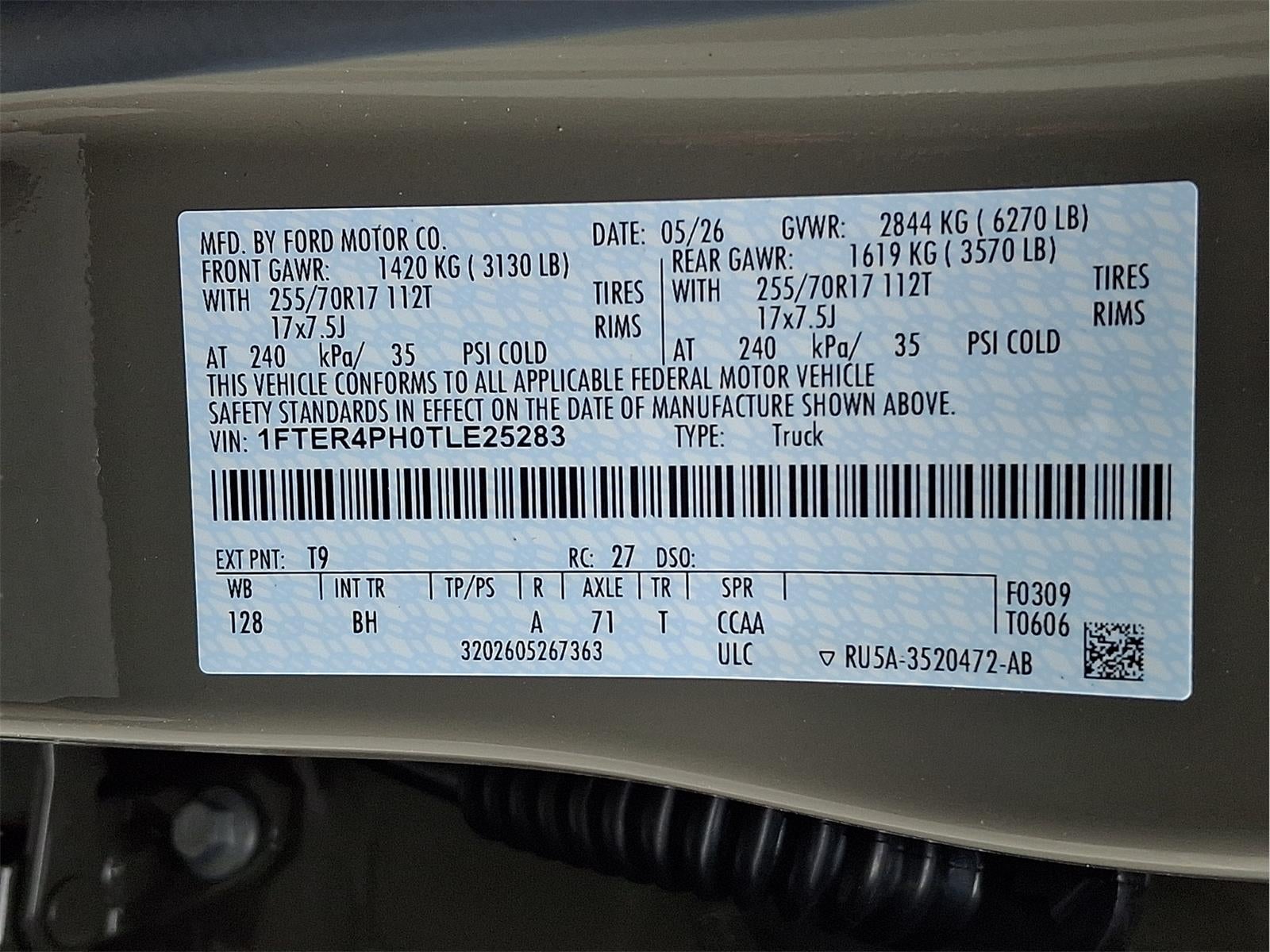 2026 Ford Ranger XL