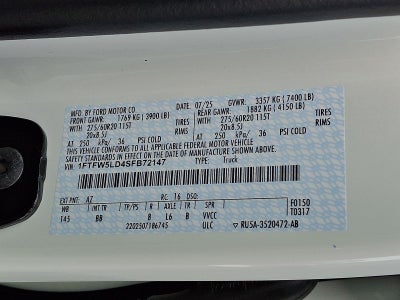 2025 Ford F-150 LARIAT