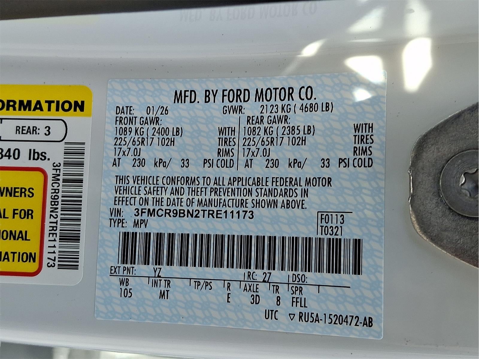 2026 Ford Bronco Sport Big Bend