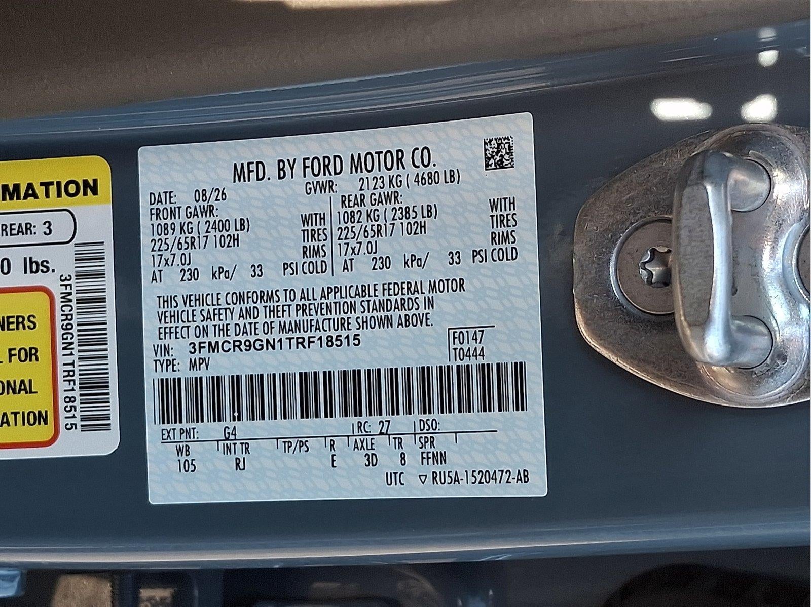 2026 Ford Bronco Sport Heritage