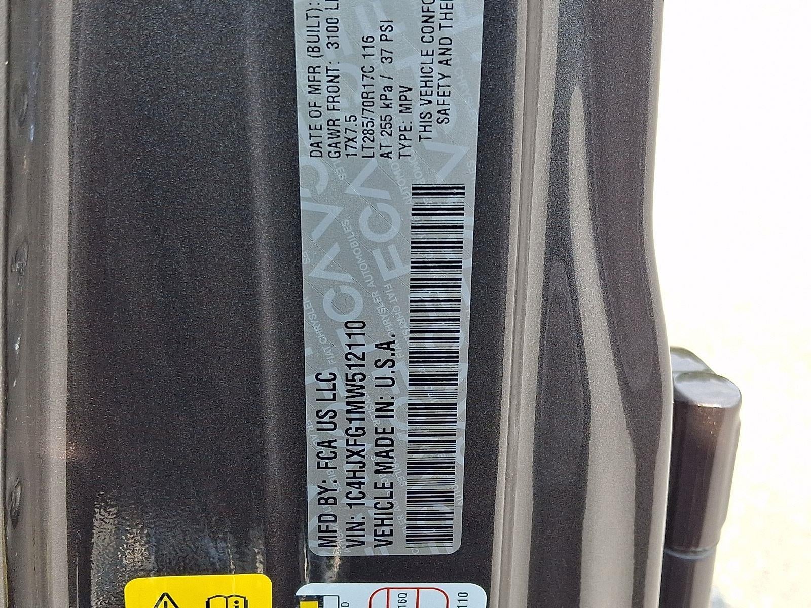 2021 Jeep Wrangler Unlimited Rubicon