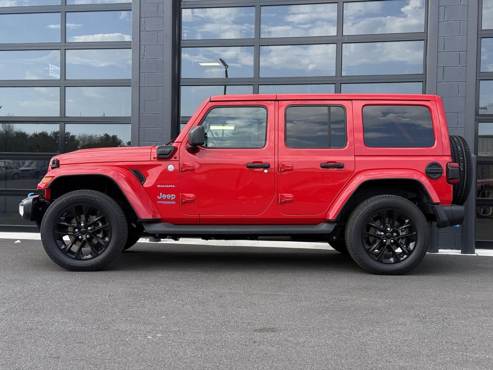 Used 2022 Jeep Wrangler Unlimited Sahara 4XE with VIN 1C4JJXP64NW193343 for sale in Lewes, DE