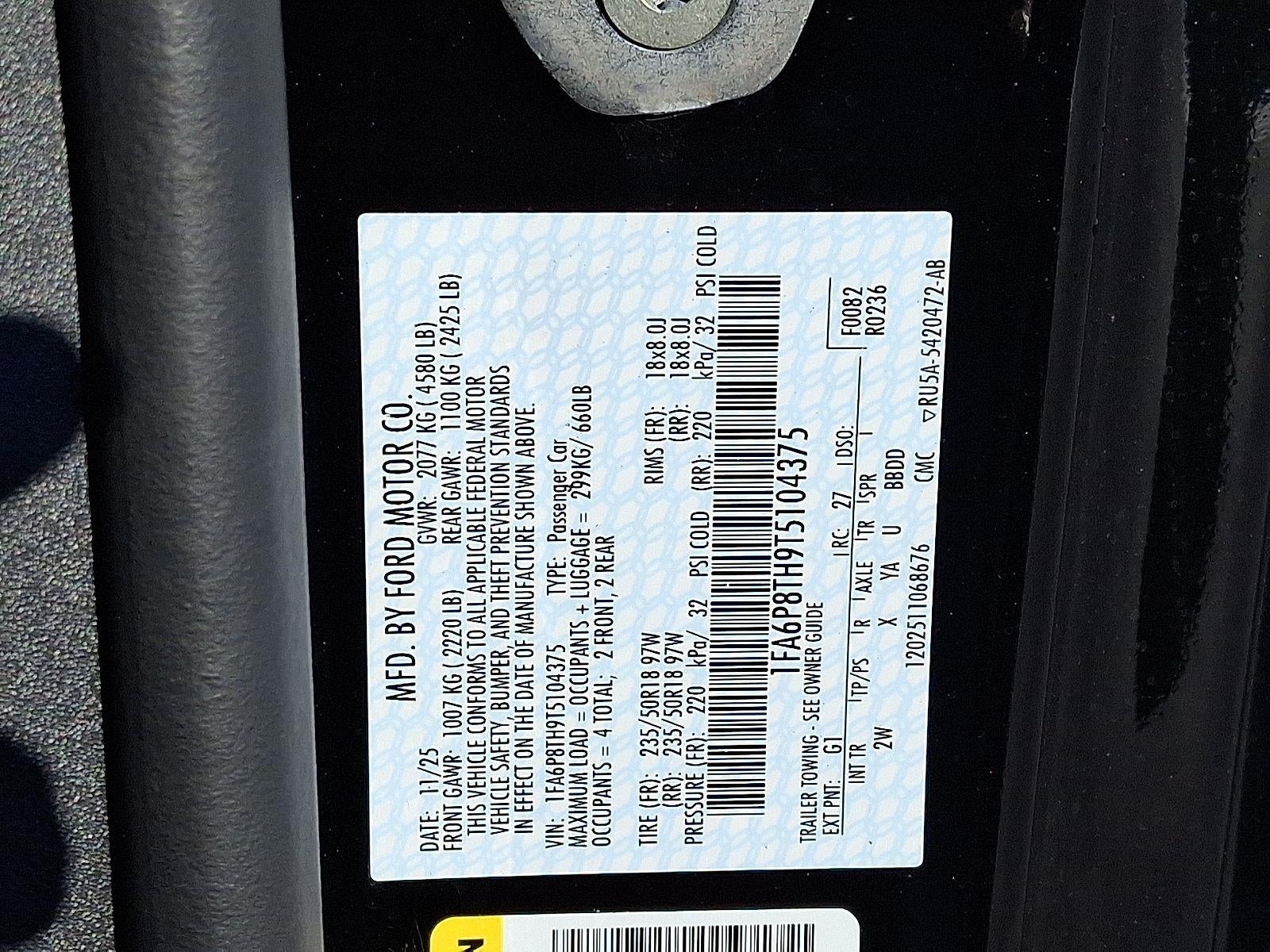 2026 Ford Mustang EcoBoost