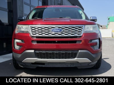 2016 Ford Explorer Platinum
