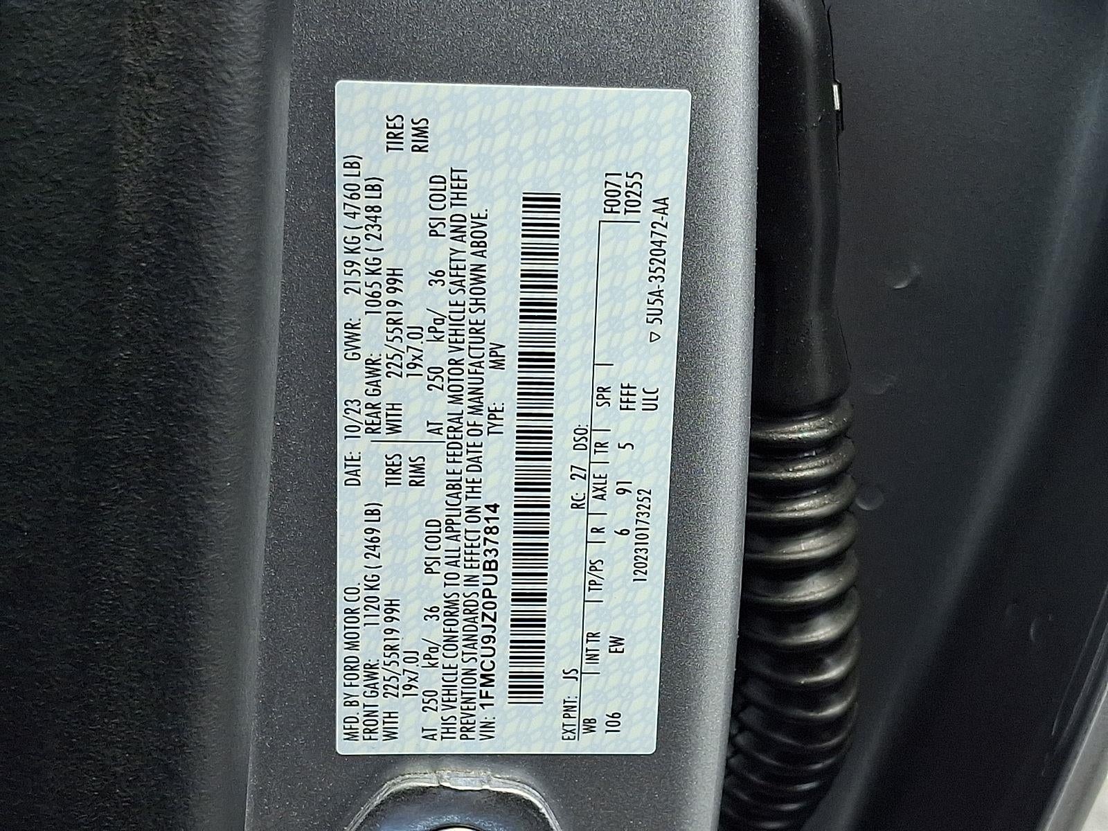 2023 Ford Escape Hybrid Platinum