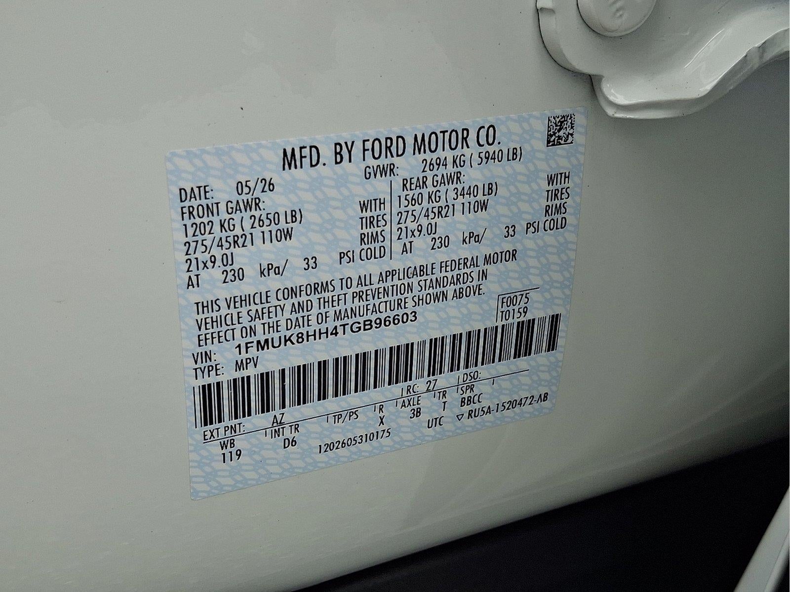 2026 Ford Explorer Platinum