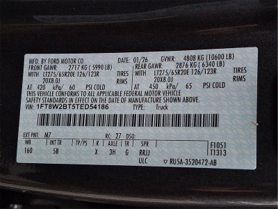 2026 Ford Super Duty F-250 SRW LARIAT