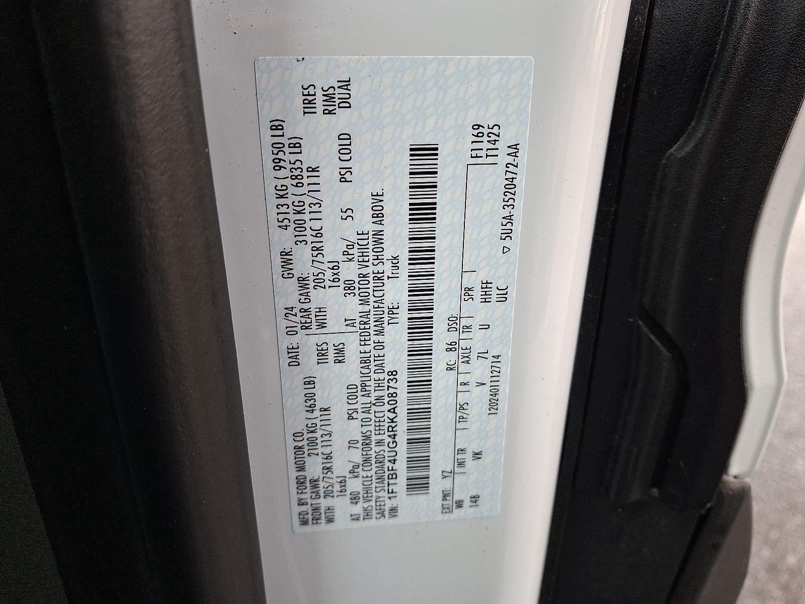 2024 Ford Transit Cargo Van Cargo Van