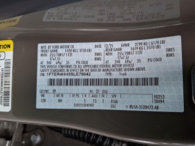 2025 Ford Ranger XLT