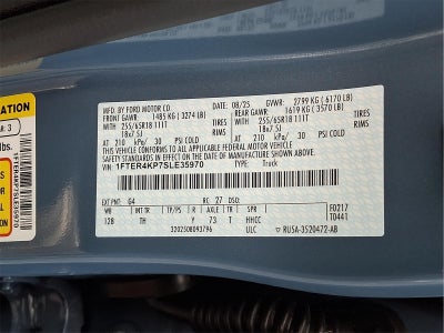 2025 Ford Ranger LARIAT