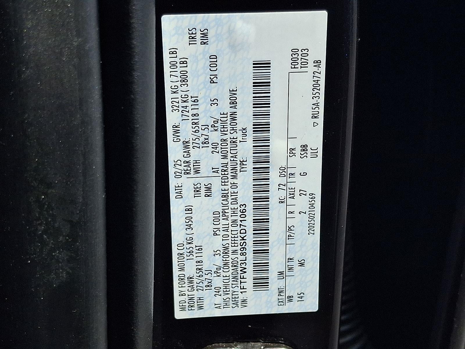 2025 Ford F-150 XLT