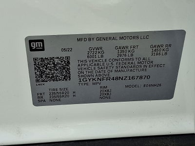2022 Cadillac Xt5 AWD Premium Luxury