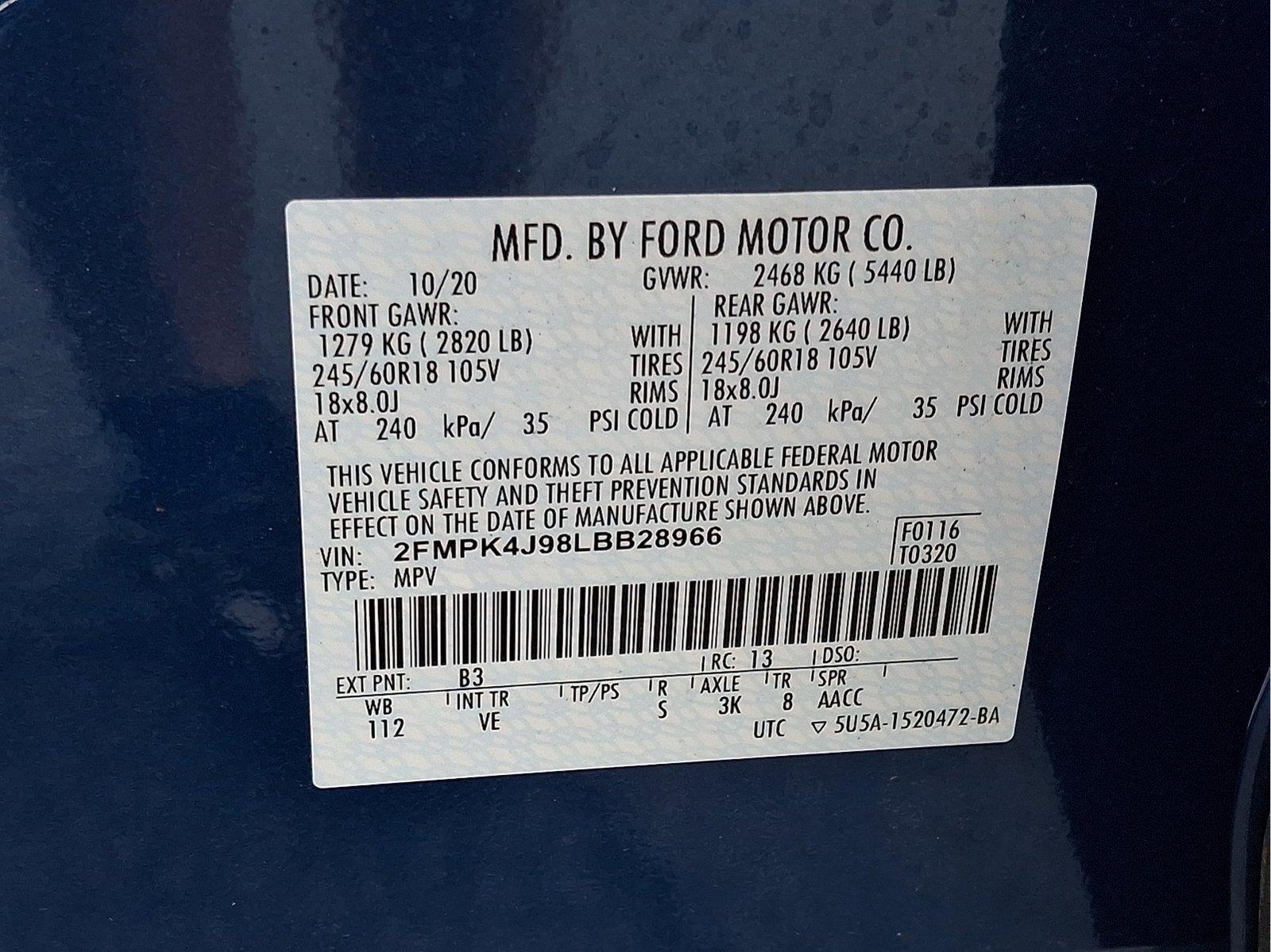 2020 Ford Edge SEL