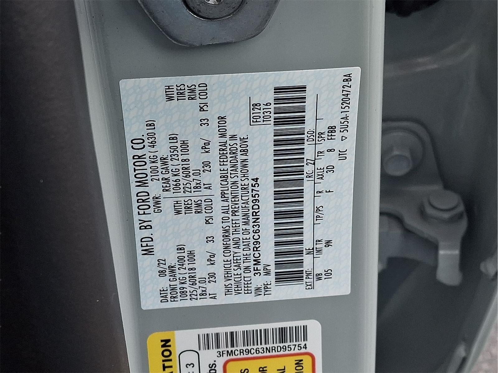 2022 Ford Bronco Sport Outer Banks