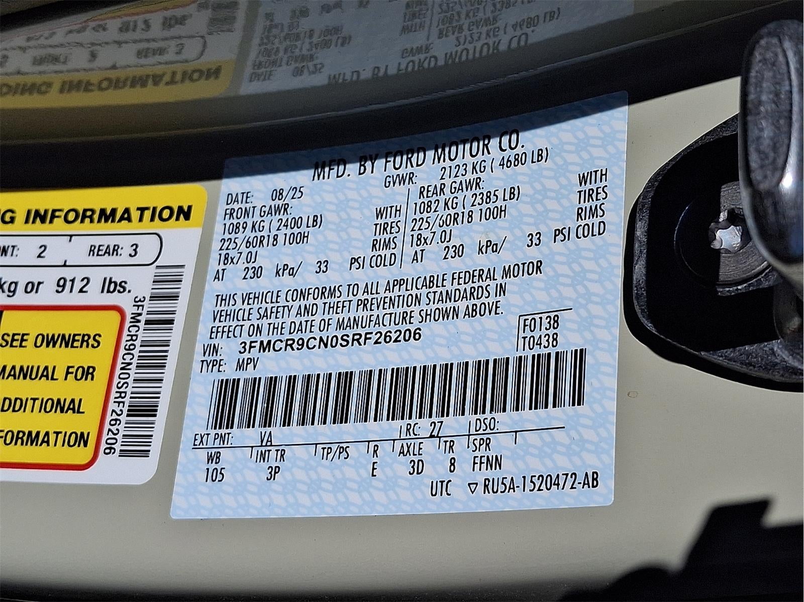 2025 Ford Bronco Sport Outer Banks