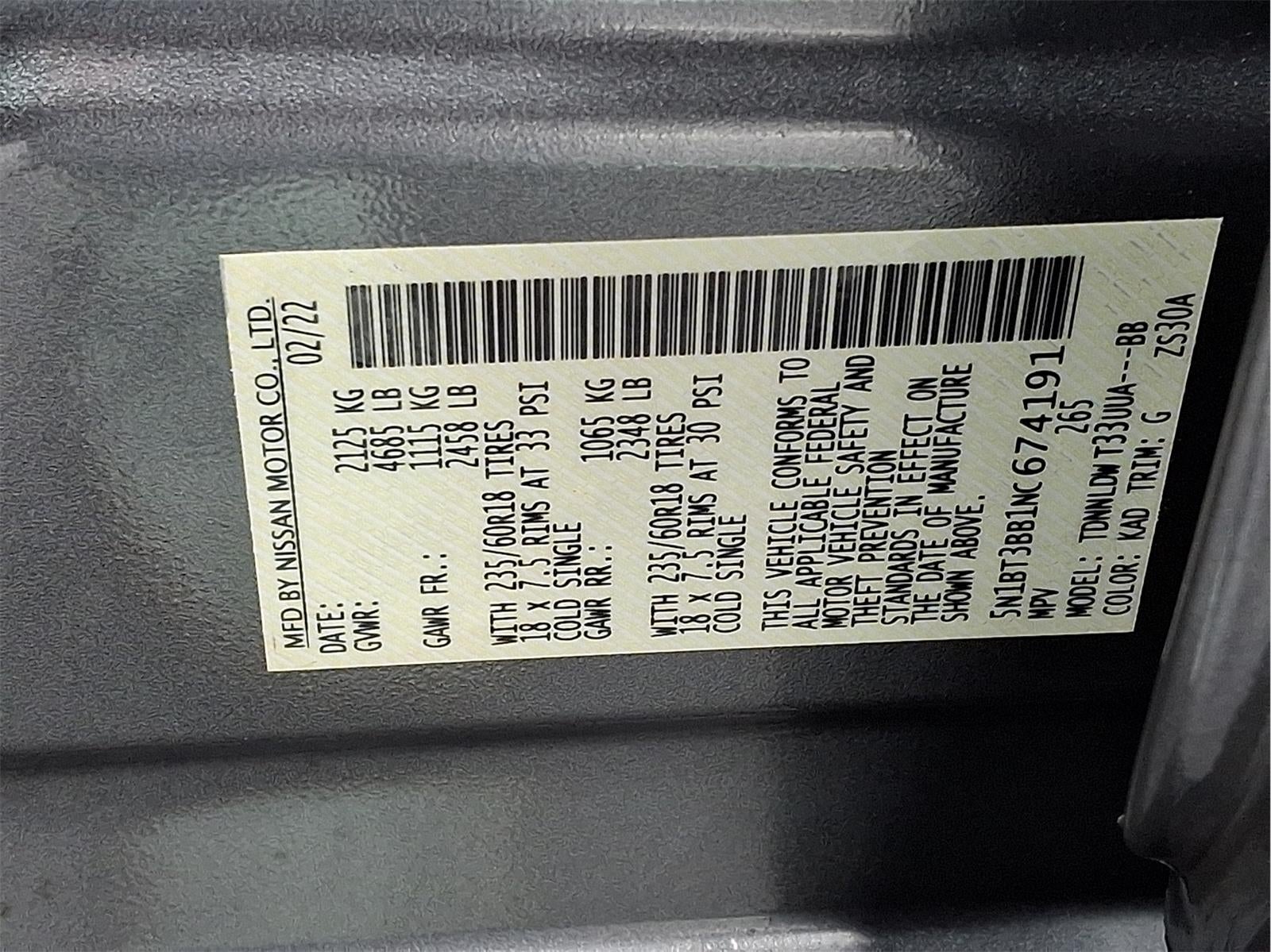 2022 Nissan ROGUE SV