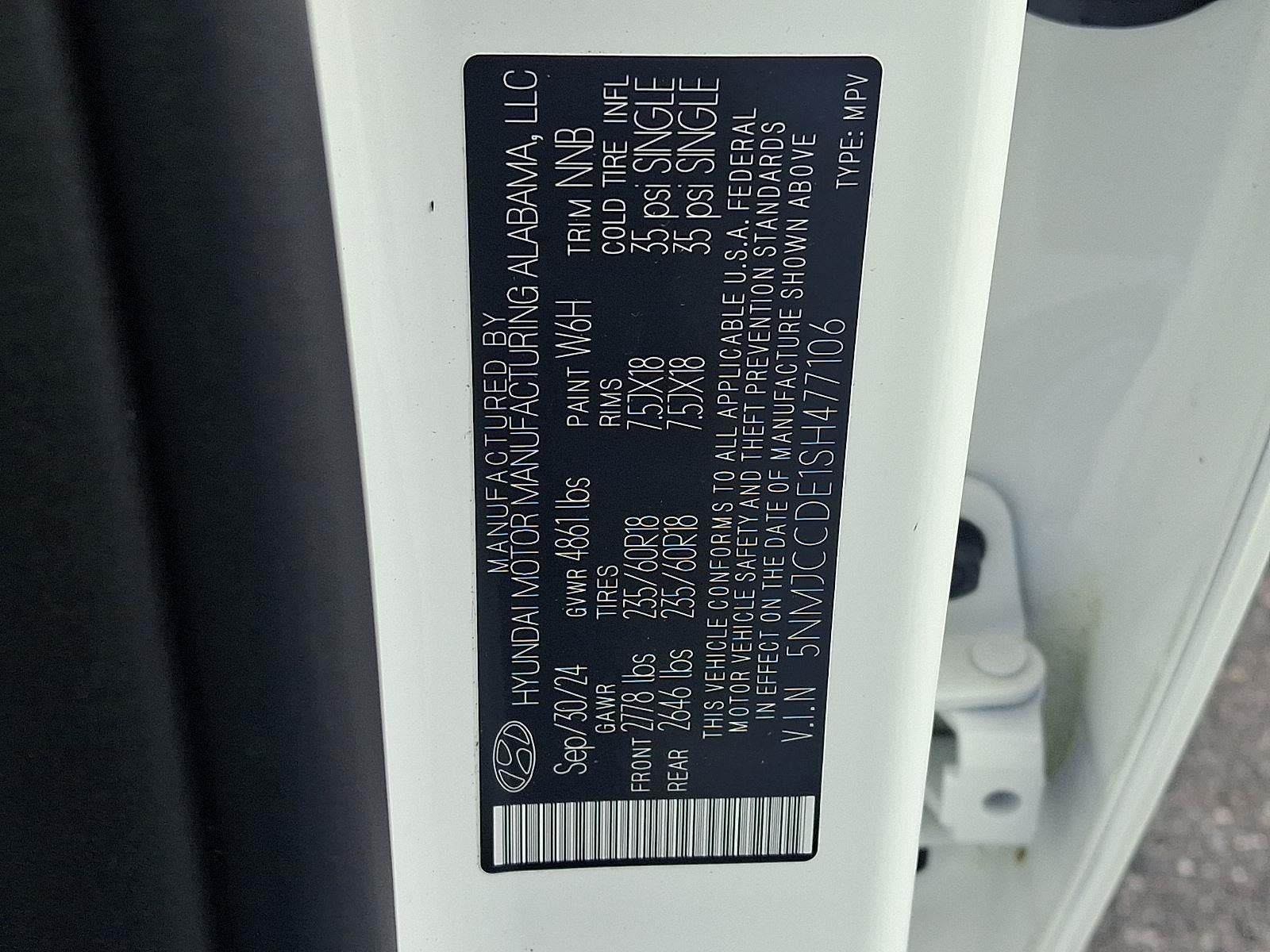 2025 Hyundai Tucson SEL Convenience