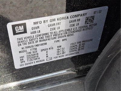 2022 Chevrolet Trailblazer RS