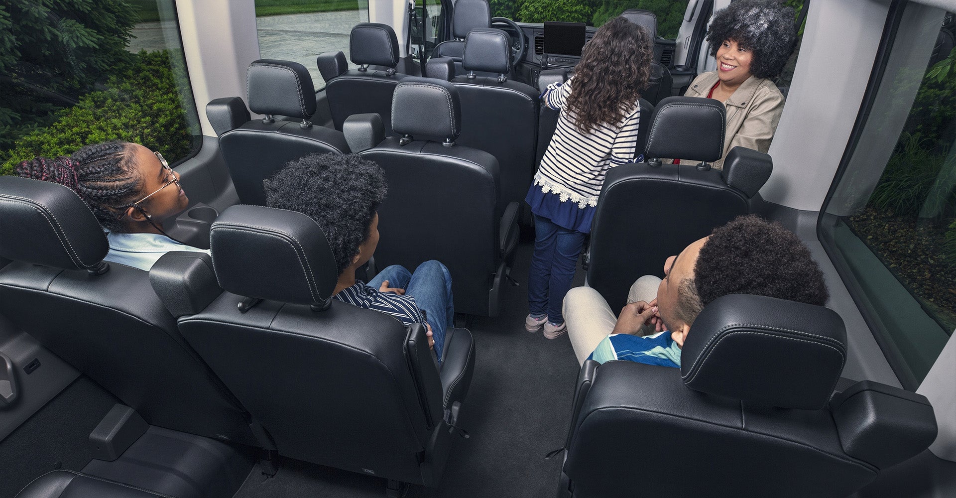 Ford Transit Passenger Interior