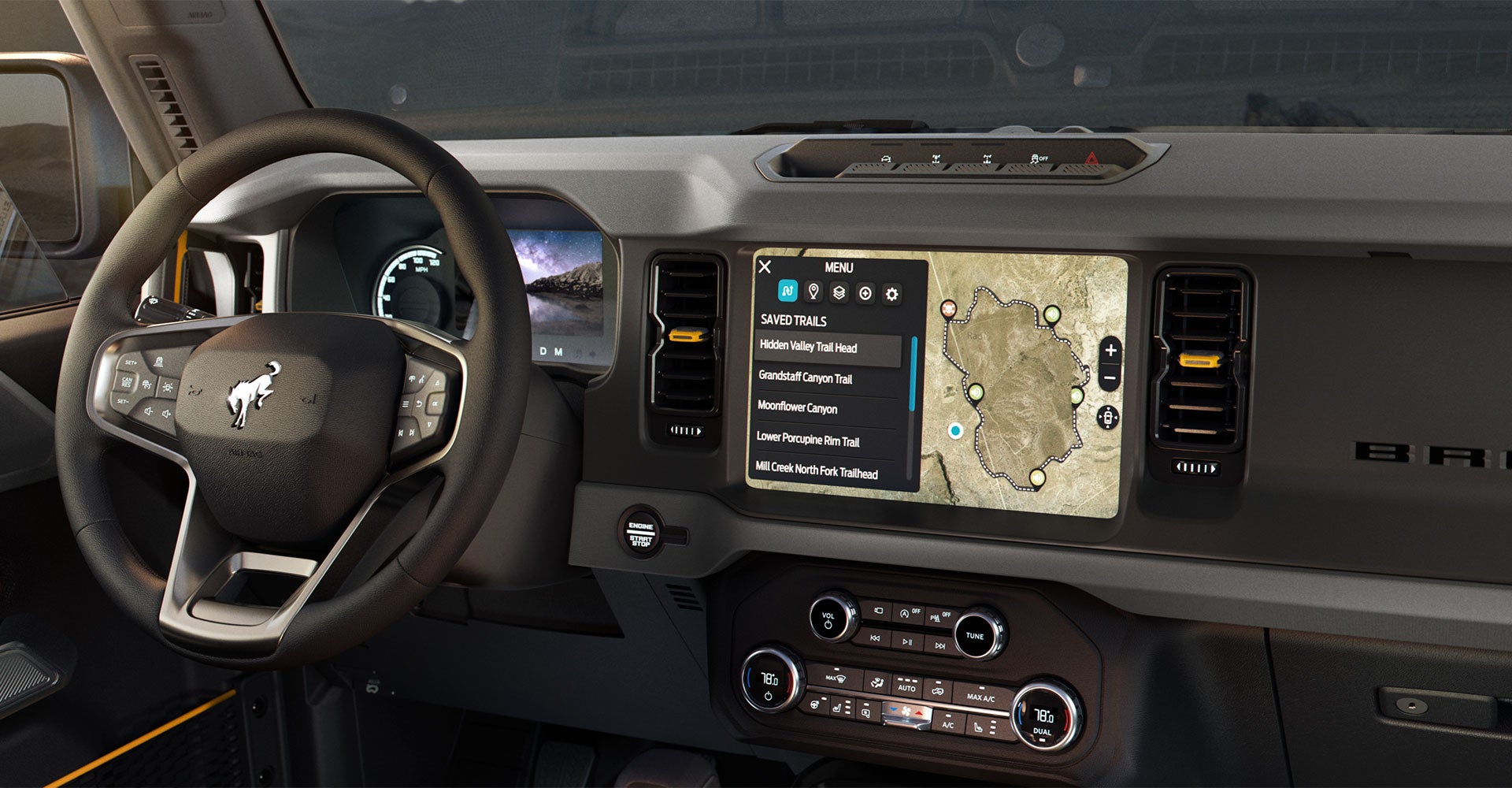 2022 Ford Bronco Interior