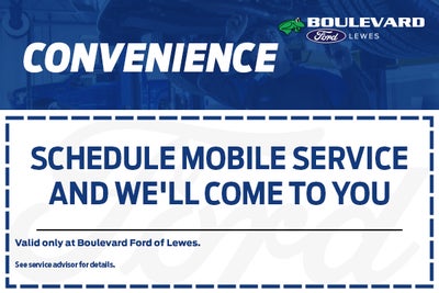 Ford Service Coupon Specials | Boulevard Ford of Lewes