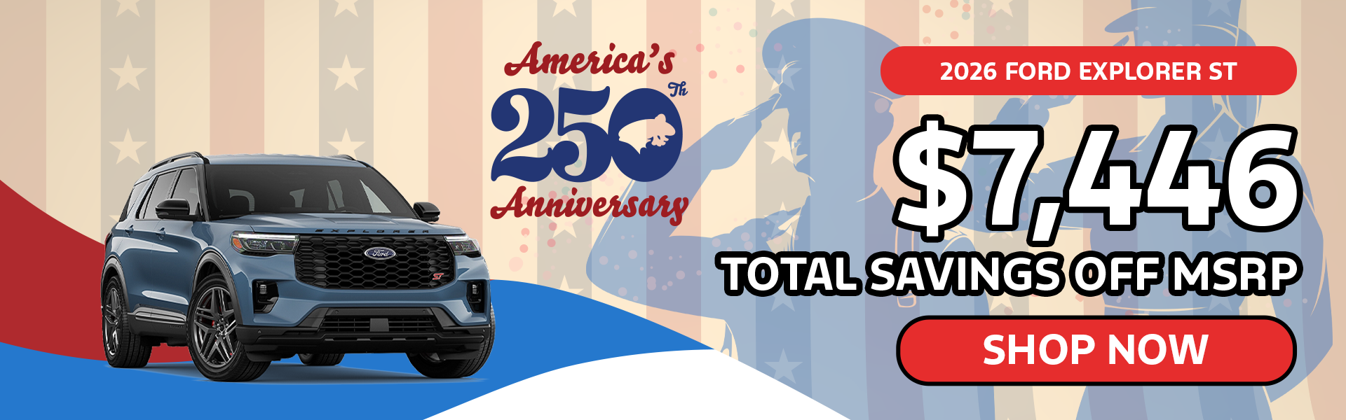 $7,446 off MSRP | 2026 Ford Explorer
